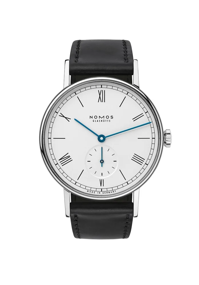NOMOS Glashütte Ludwig – Archivfoto der Modellfamilie; aktuelle Referenz und Werk wie beschrieben.